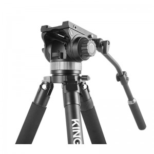 Kingjoy professionnel combiné trépied vidéo K4007 pour équipement photographique