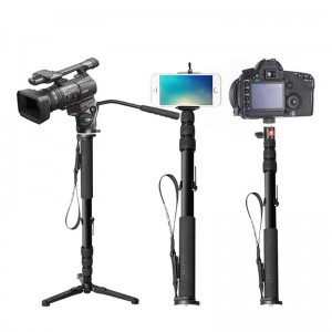 KINGJOY monopode de caméra selfie stick extensible avec 4 sections et monopode de téléphone pour Nokia