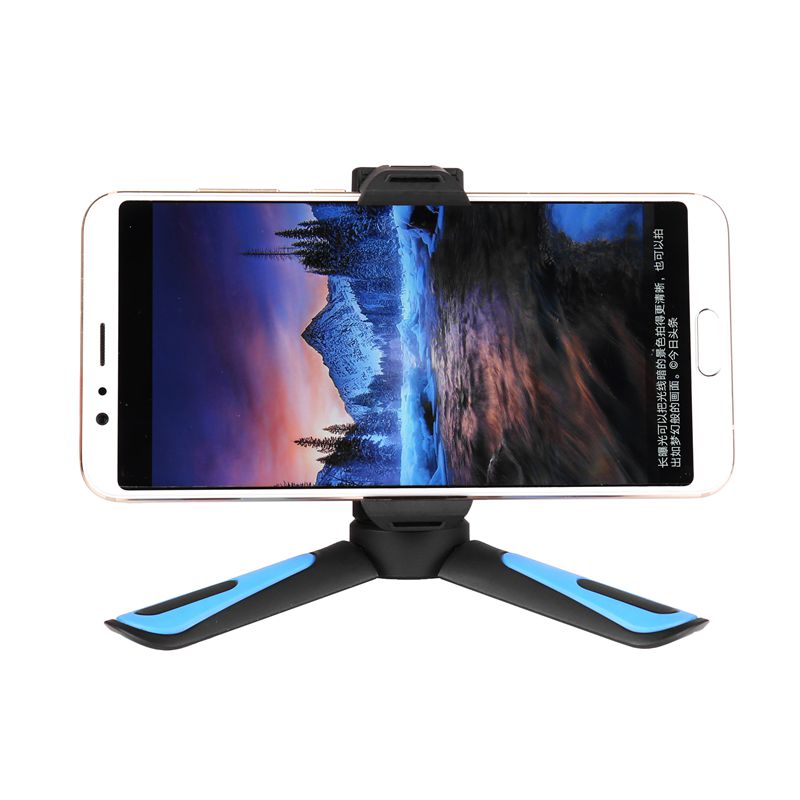 KINGJOY Mini trépied de table à la mode coloré avec pince mobile universelle pour prise de vue selfie
